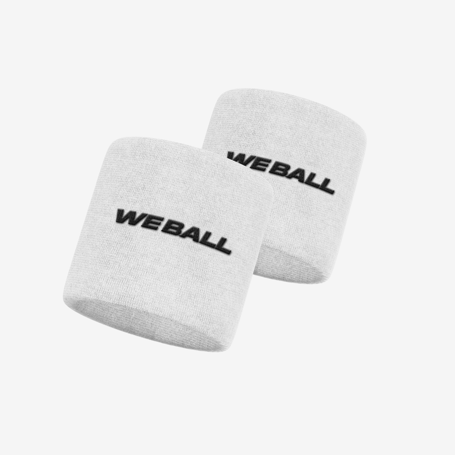 3" WRISTBANDS (WHITE, 2 - PACK) - We Ball Sports