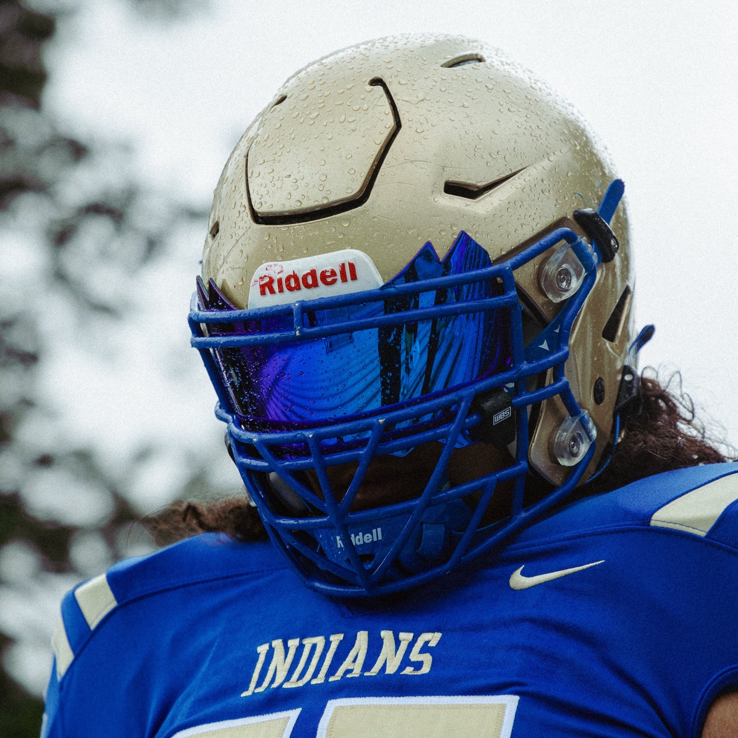 FOOTBALL VISOR 3.0 (BLUE)