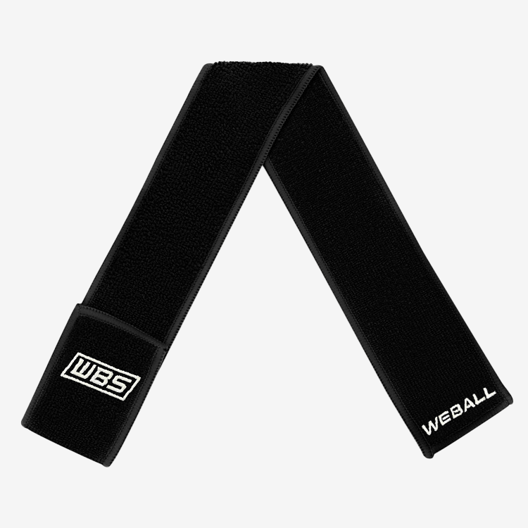FOOTBALL STREAMER TOWEL™ (BLACK) - We Ball Sports