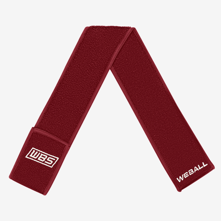 FOOTBALL STREAMER TOWEL™ (MAROON) - We Ball Sports