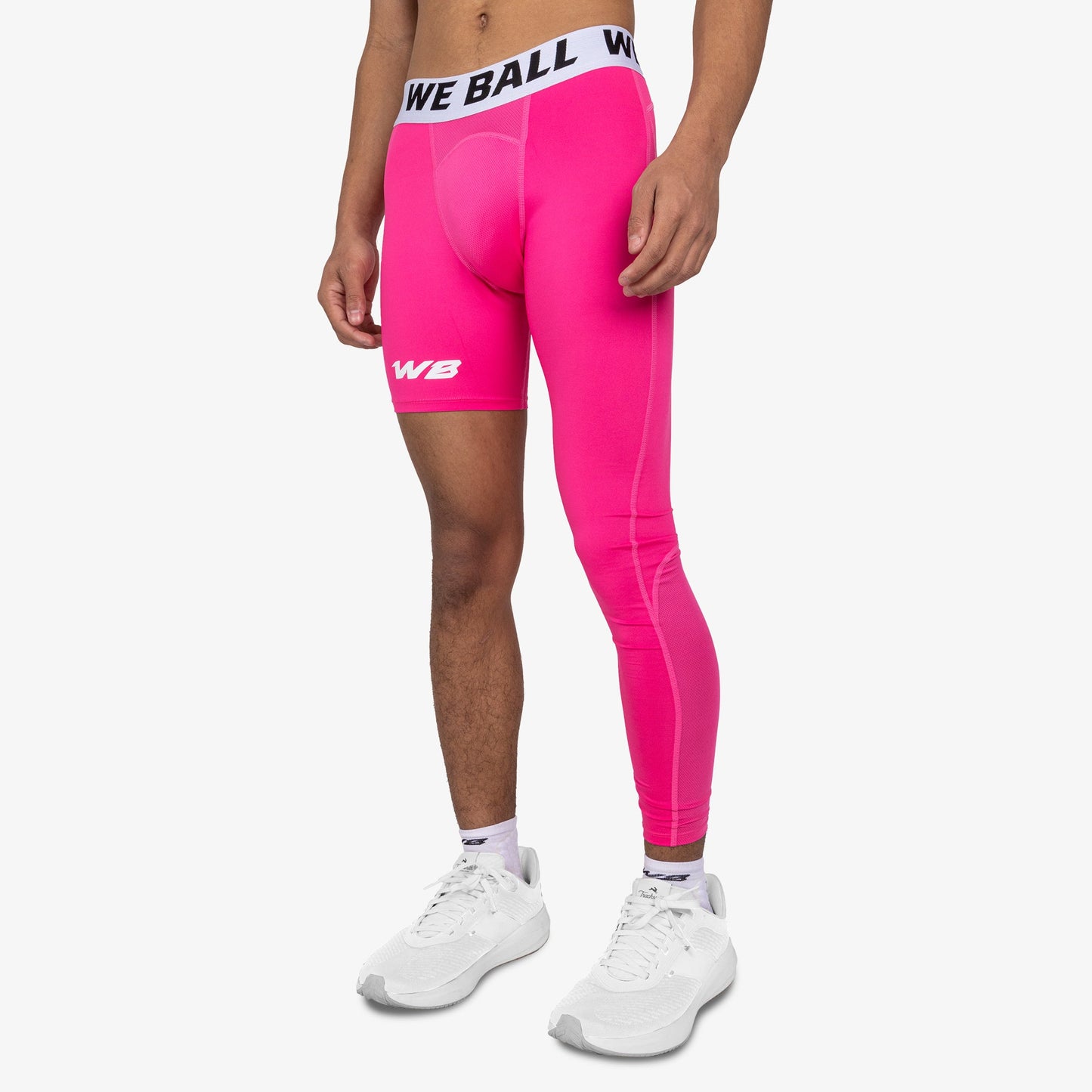ISO LEG WBTECH™ TIGHTS (PINK) - We Ball Sports