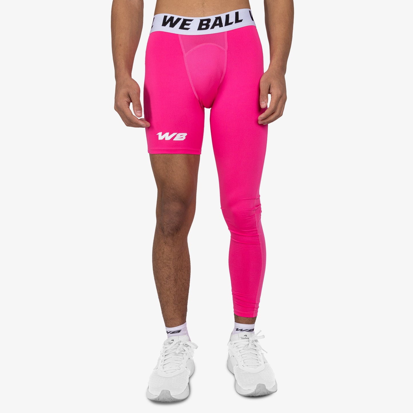 ISO LEG WBTECH™ TIGHTS (PINK) - We Ball Sports