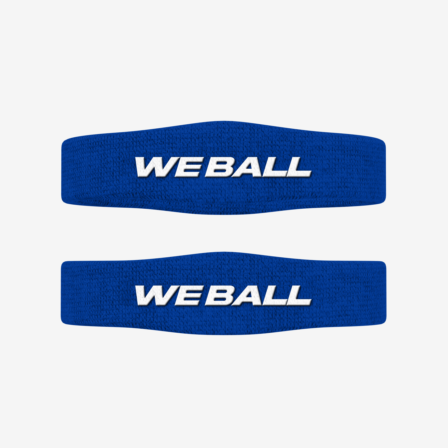 SKINNY BICEP BANDS (BLUE, 2 - PACK) - We Ball Sports