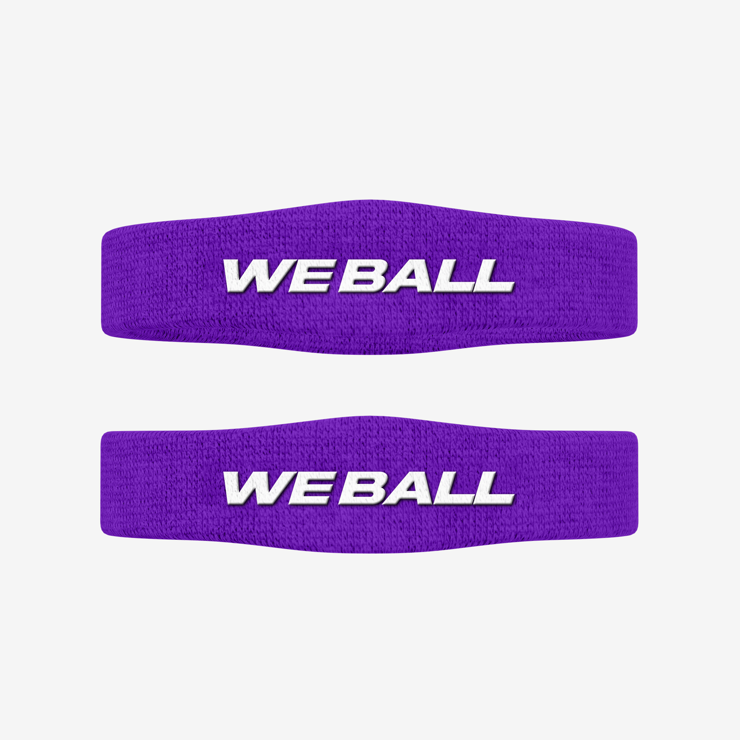 SKINNY BICEP BANDS (PURPLE, 2 - PACK) - We Ball Sports