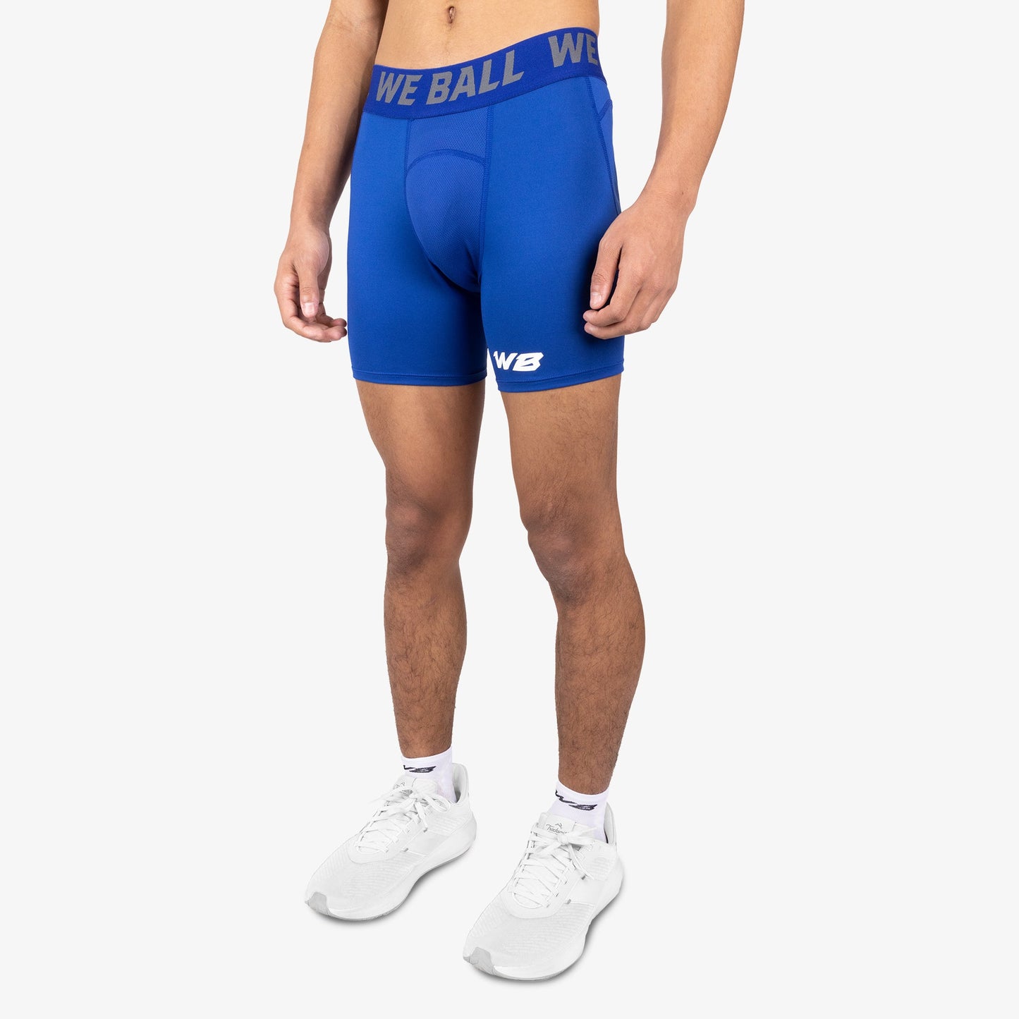 WBTECH™ COMPRESSION SHORTS 6" (BLUE) - We Ball Sports