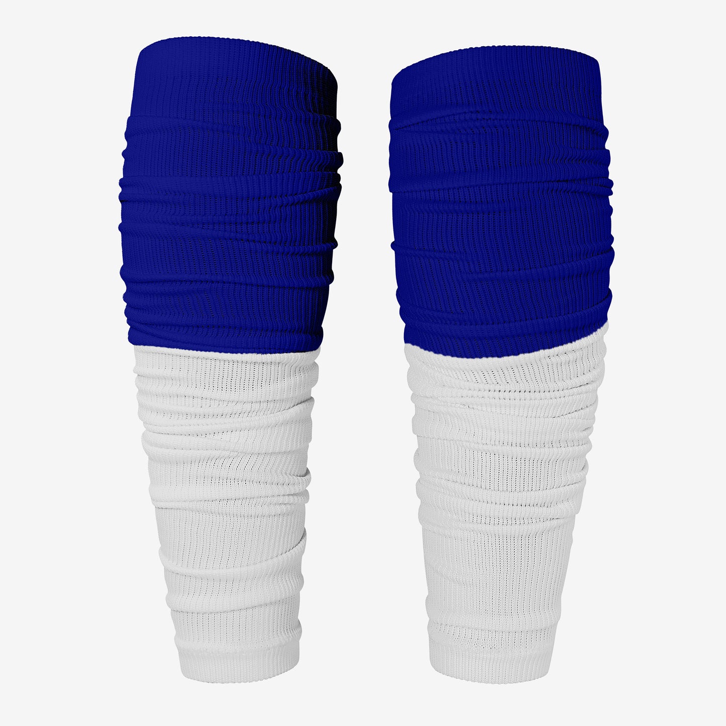 TWO-TONE FOOTBALL LEG SLEEVES 2.0 (BLUE/WHITE)