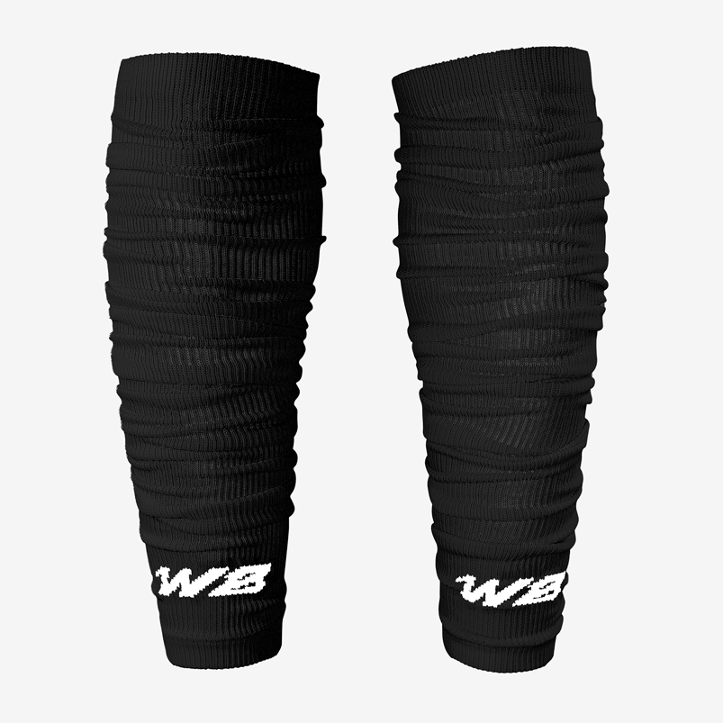 ADULT FOOTBALL LEG SLEEVES 2.0 (BLACK) - We Ball Sports