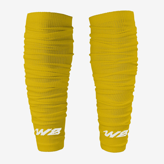 ADULT FOOTBALL LEG SLEEVES 2.0 (GOLD) - We Ball Sports