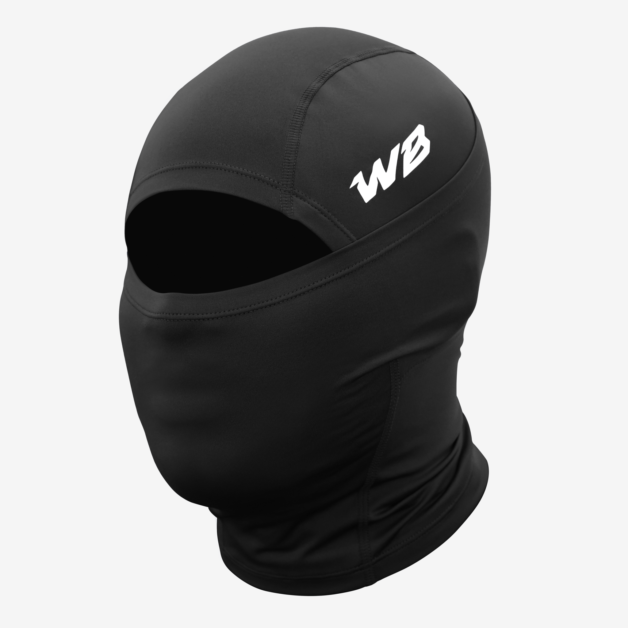 We Ball Sports Adult Ski Mask, Hyperwarm Hood Balaclava  Full Face,  Lightweight, Windproof & Moisture Wicking (Black)