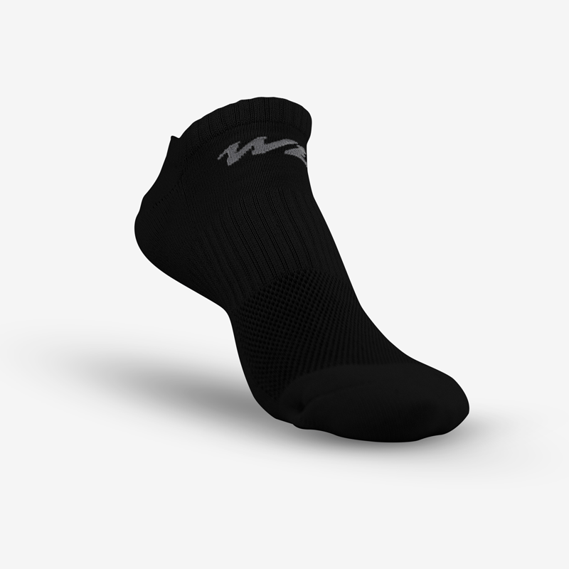 EVERYDAY TRAINING NO SHOW ANKLE SOCKS (BLACK, 6-PACK) - We Ball Sports