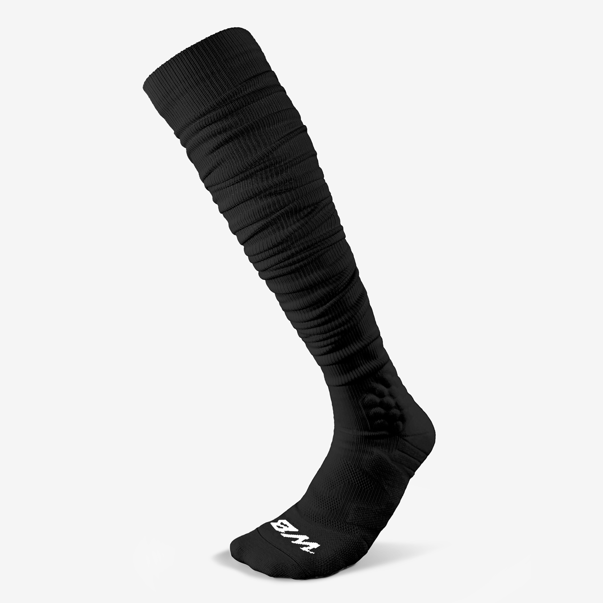 EXTRA LONG PADDED SOCKS (BLACK) - We Ball Sports