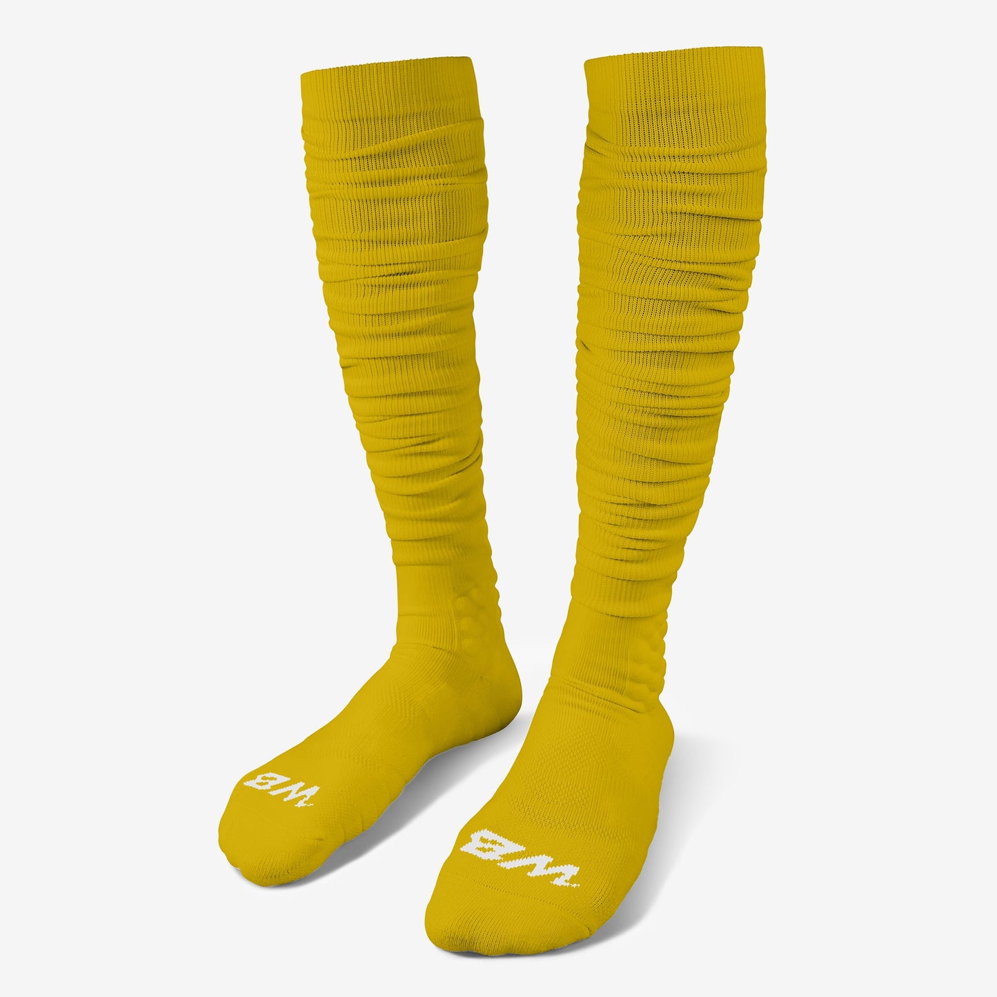 EXTRA LONG PADDED SOCKS (GOLD) - We Ball Sports