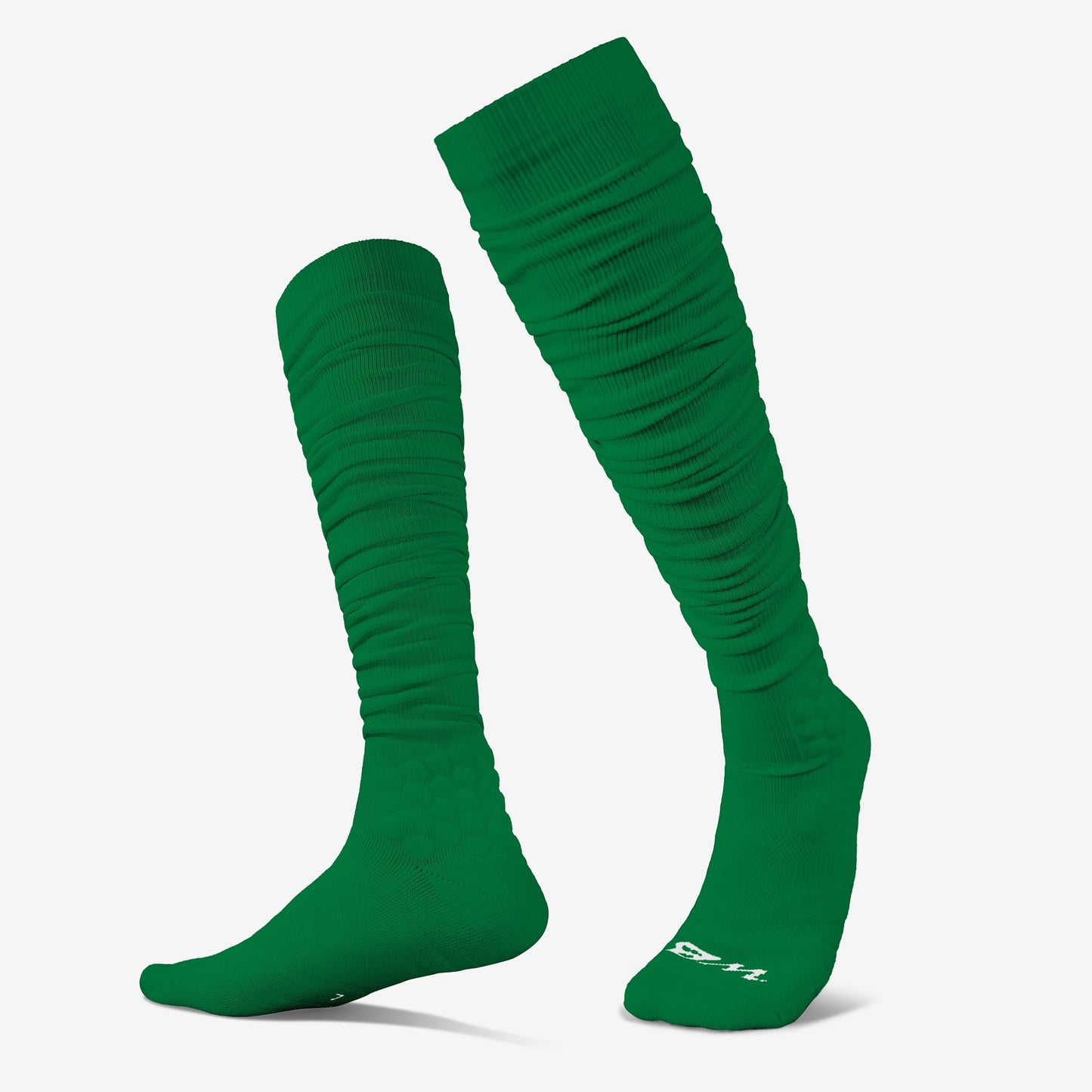 EXTRA LONG PADDED SOCKS (GREEN) - We Ball Sports