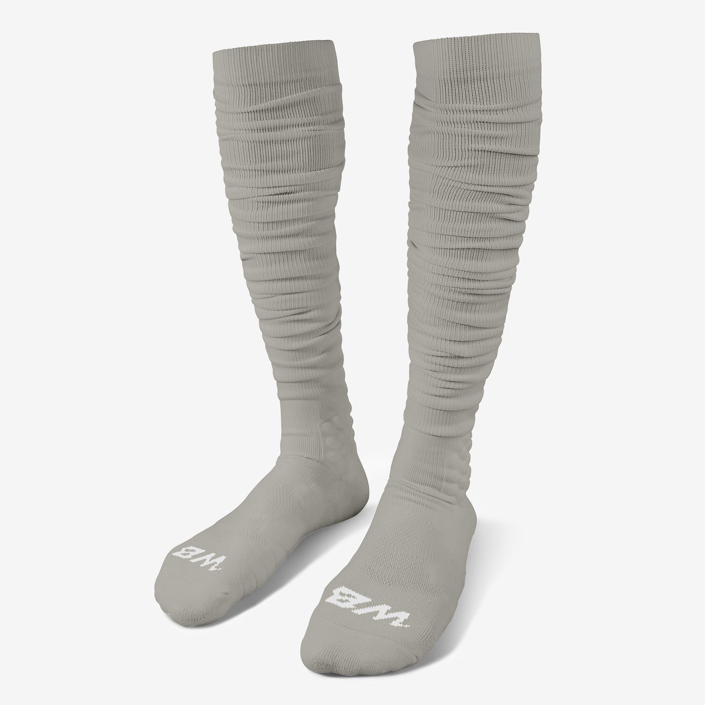 EXTRA LONG PADDED SOCKS (GREY) - We Ball Sports