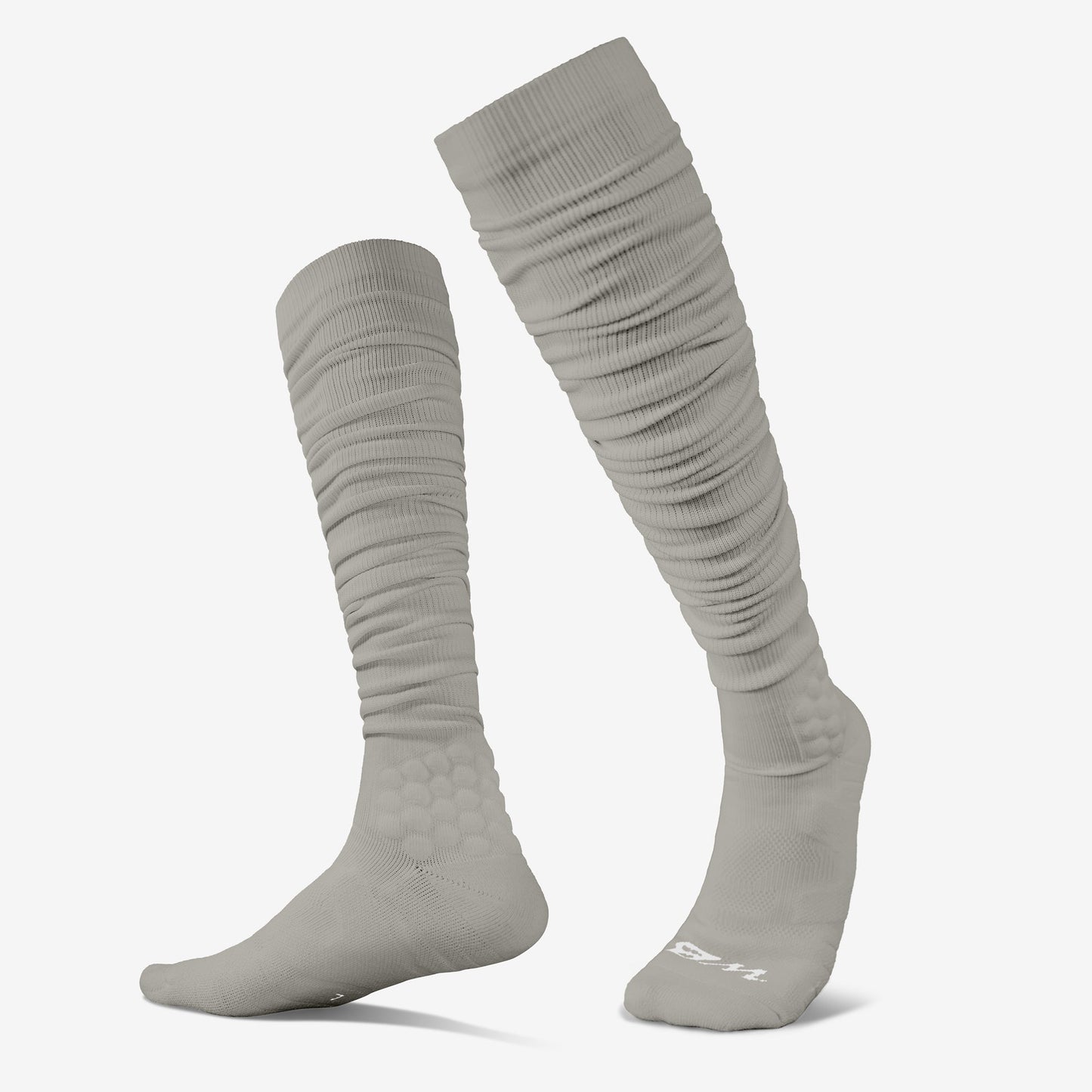 EXTRA LONG PADDED SOCKS (GREY) - We Ball Sports