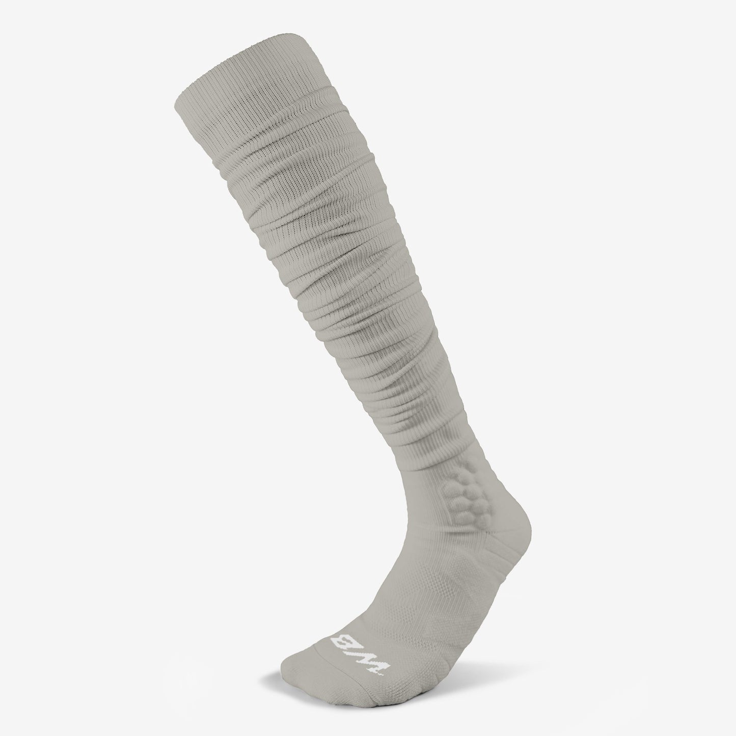 EXTRA LONG PADDED SOCKS (GREY) - We Ball Sports