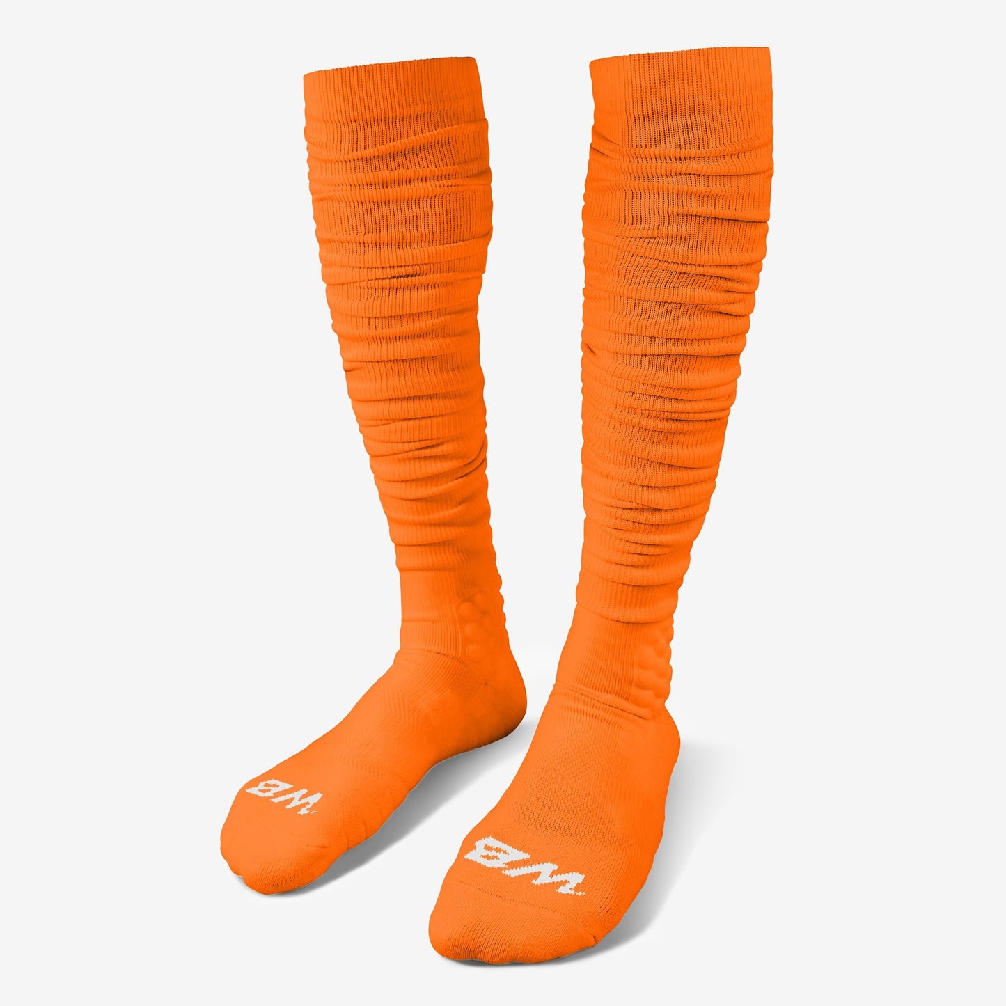EXTRA LONG PADDED SOCKS (ORANGE) - We Ball Sports