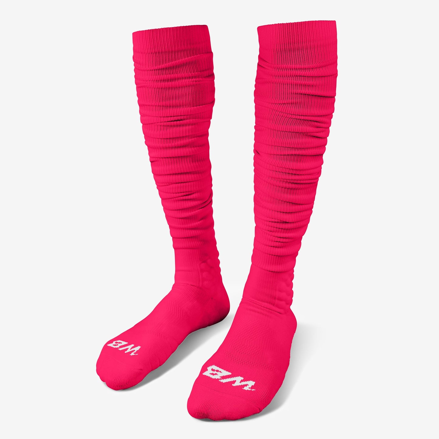 EXTRA LONG PADDED SOCKS (PINK) - We Ball Sports