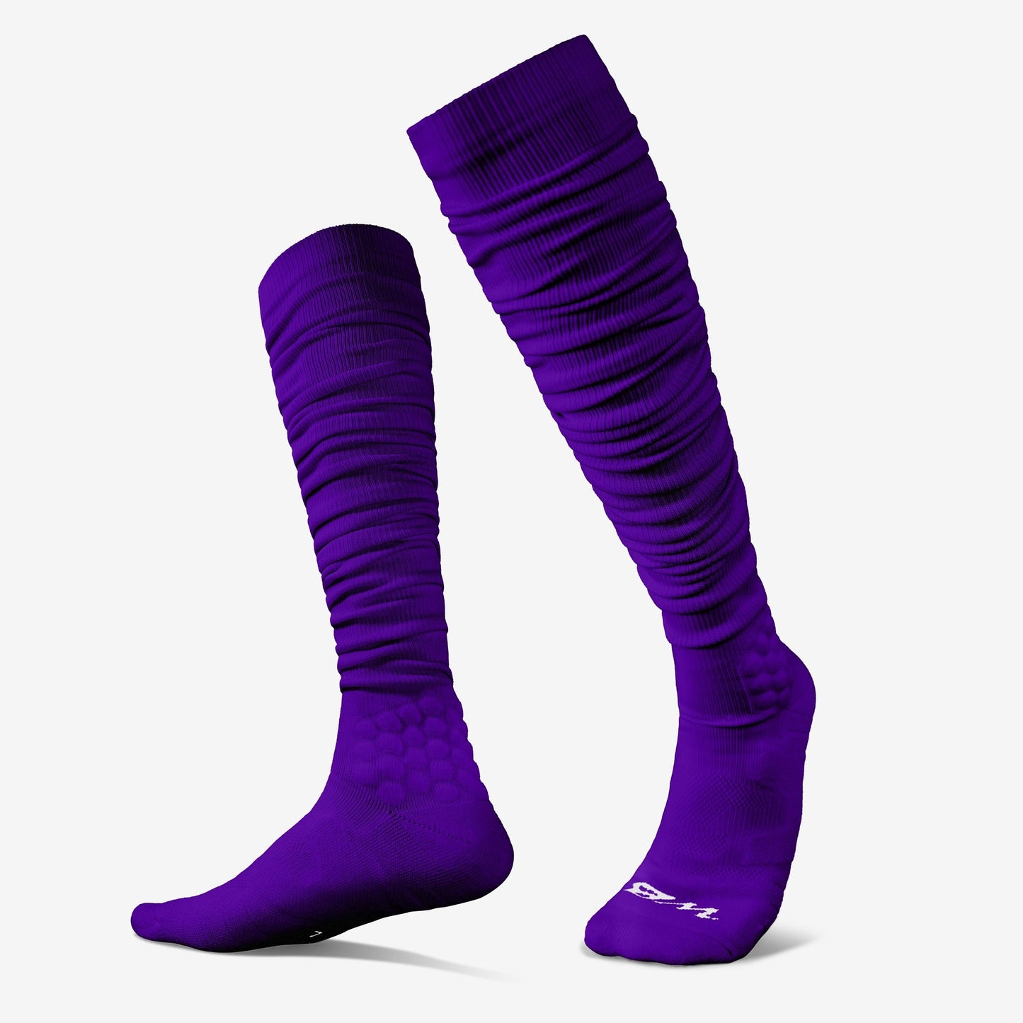 EXTRA LONG PADDED SOCKS (PURPLE) - We Ball Sports
