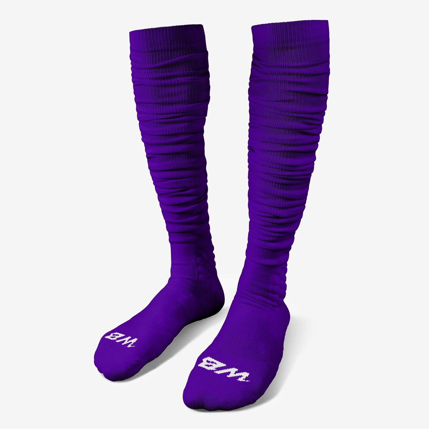 EXTRA LONG PADDED SOCKS (PURPLE) - We Ball Sports