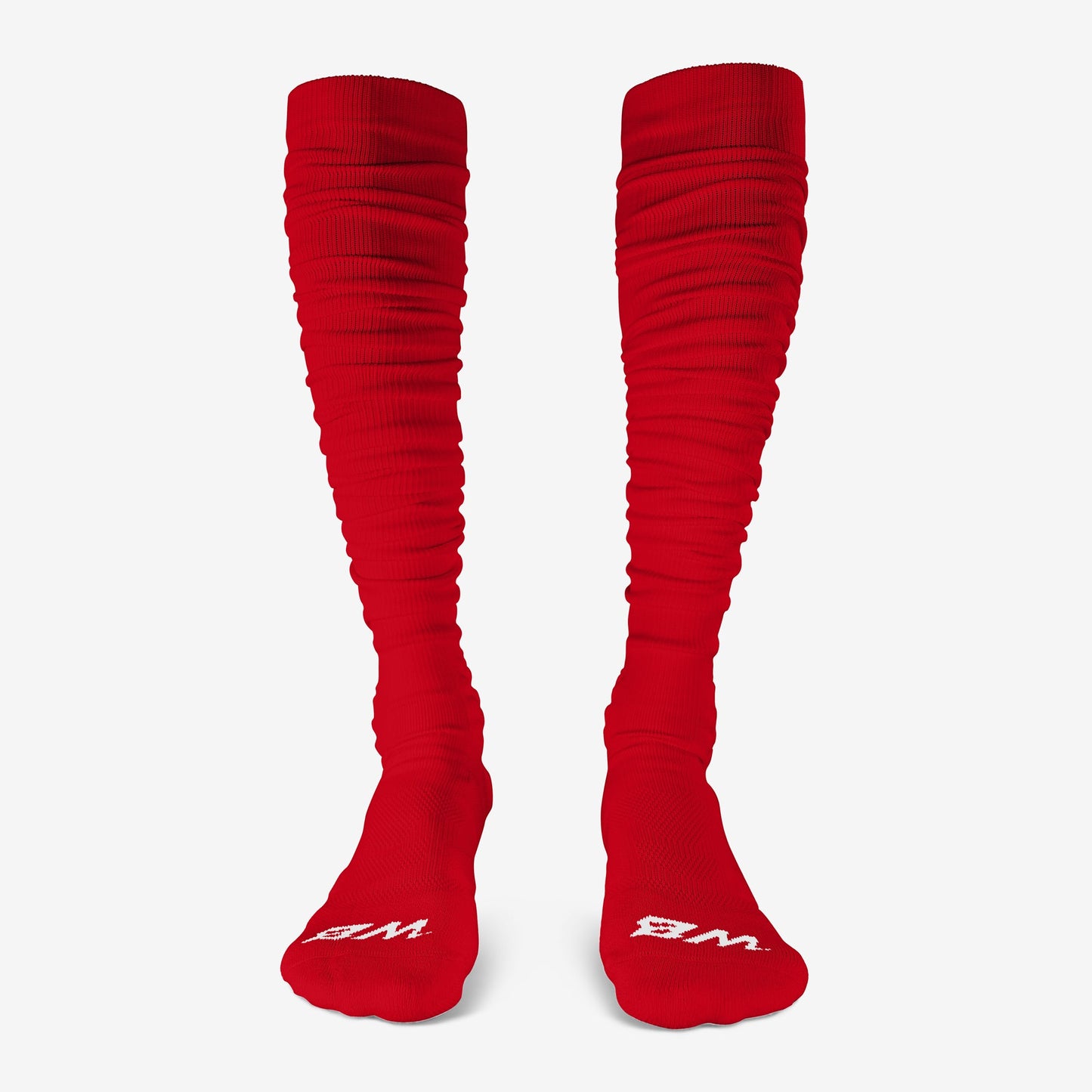EXTRA LONG PADDED SOCKS (RED) - We Ball Sports