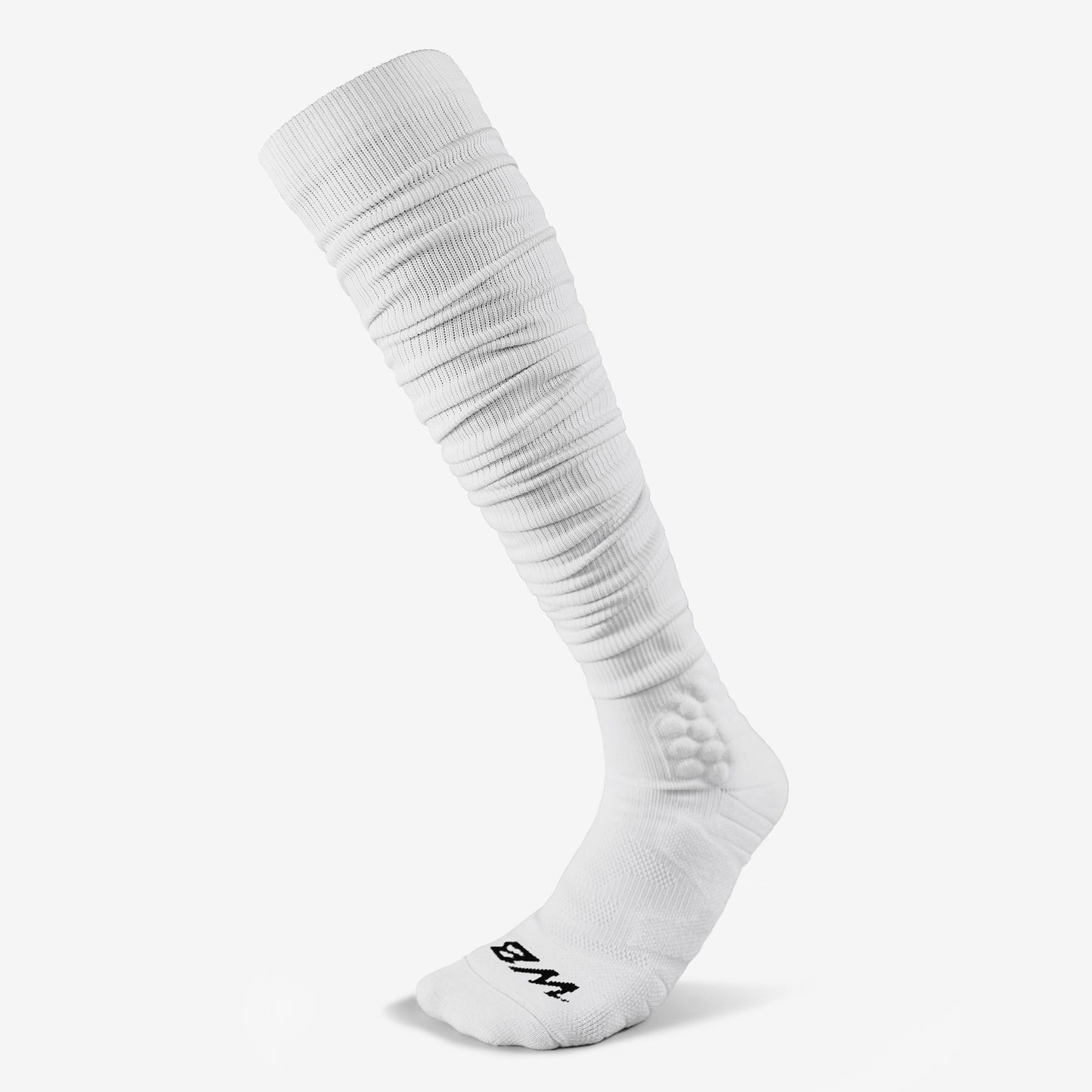 EXTRA LONG PADDED SOCKS (WHITE) - We Ball Sports