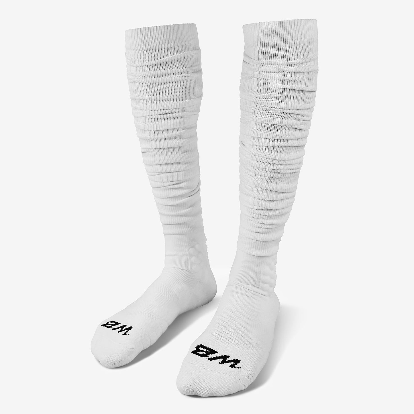 EXTRA LONG PADDED SOCKS (WHITE) - We Ball Sports