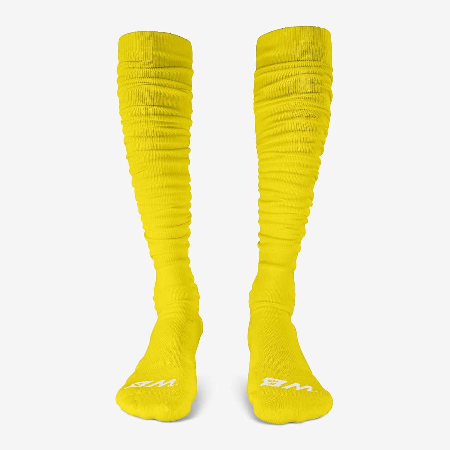 EXTRA LONG PADDED SOCKS (YELLOW) - We Ball Sports