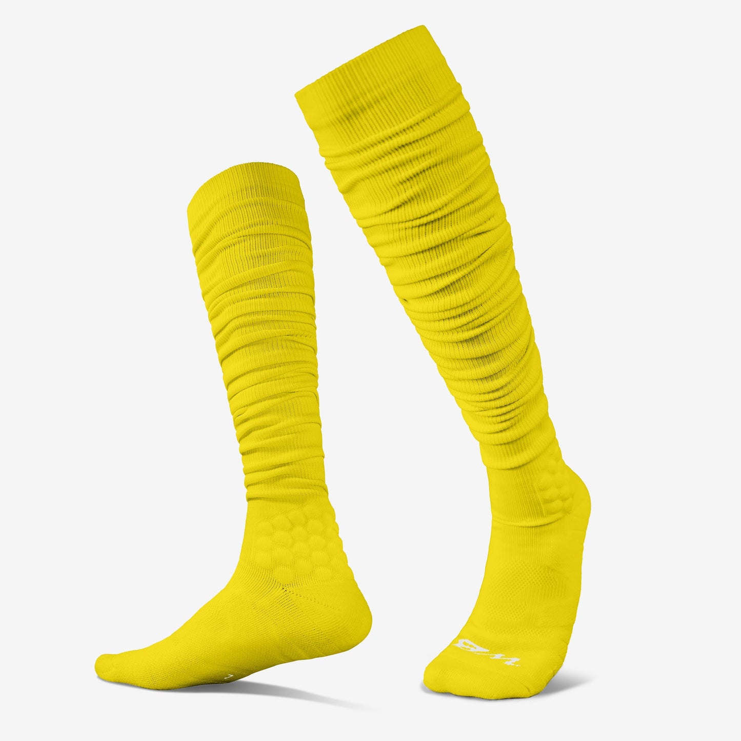 EXTRA LONG PADDED SOCKS (YELLOW) - We Ball Sports