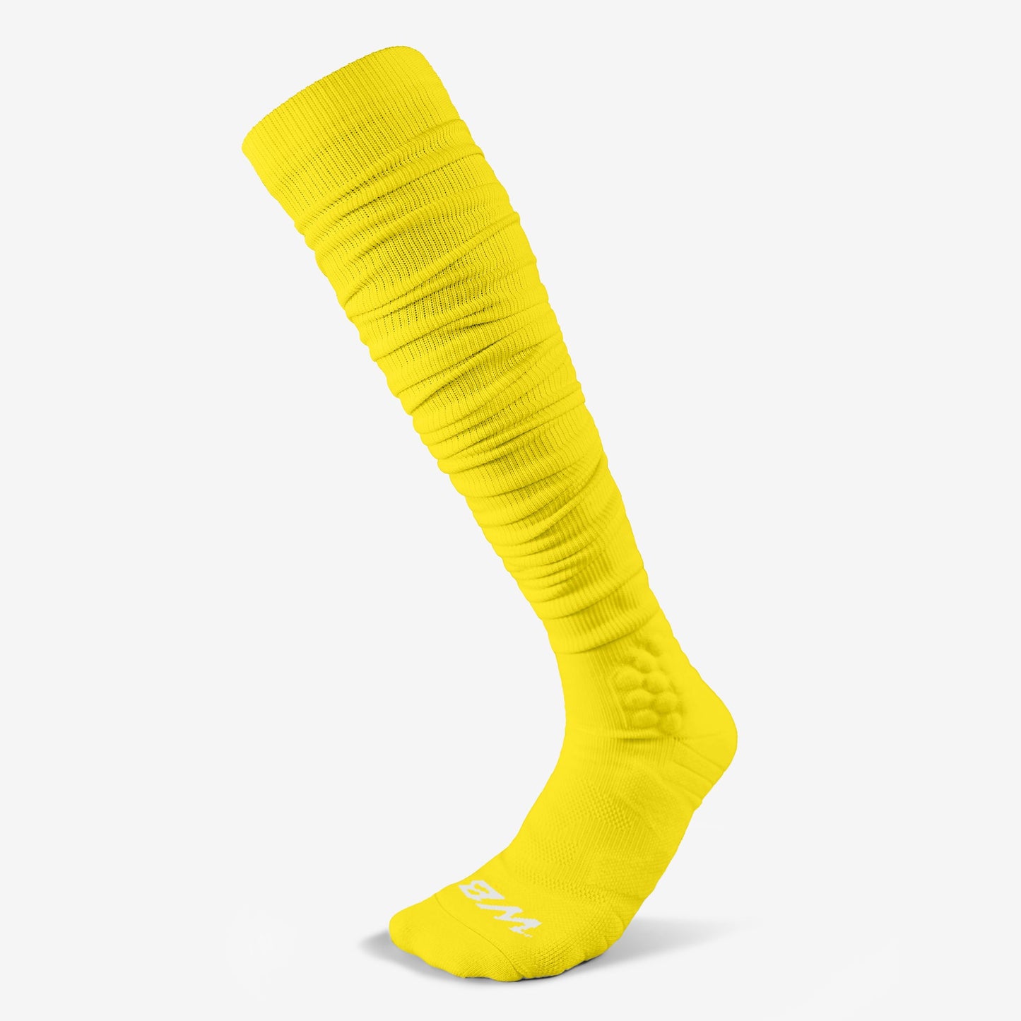 EXTRA LONG PADDED SOCKS (YELLOW) - We Ball Sports