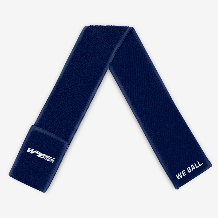 FOOTBALL STREAMER TOWEL™ (NAVY) - We Ball Sports