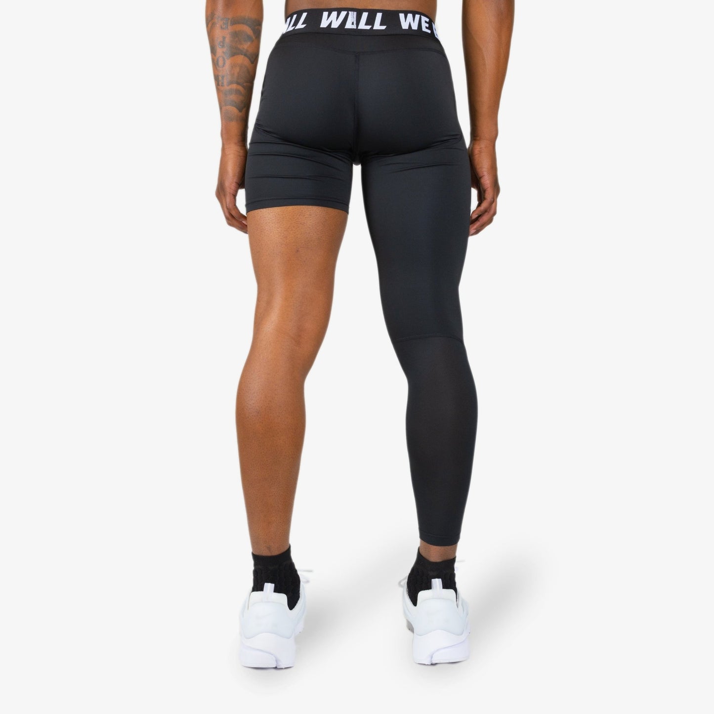 ISO LEG WBTECH™ TIGHTS (BLACK) - We Ball Sports