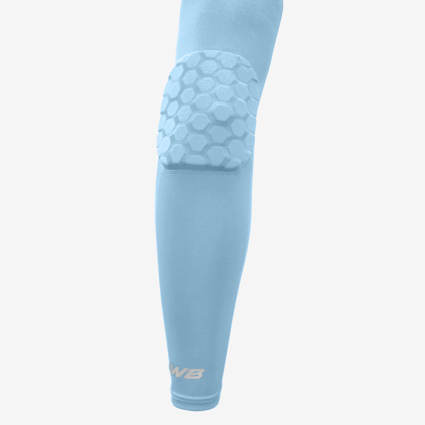 PADDED ARM SLEEVE (CAROLINA BLUE) - We Ball Sports
