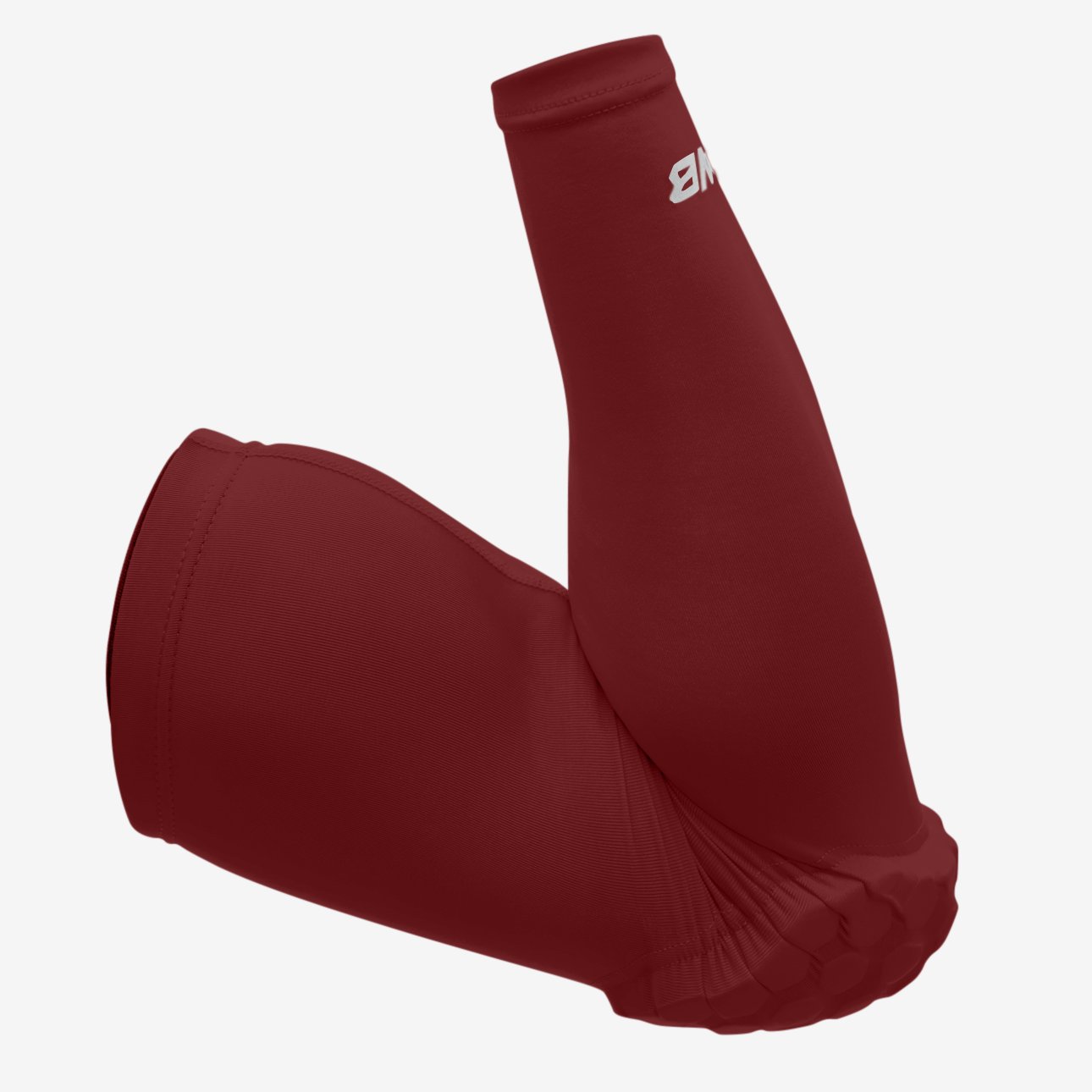 PADDED ARM SLEEVE (MAROON) - We Ball Sports