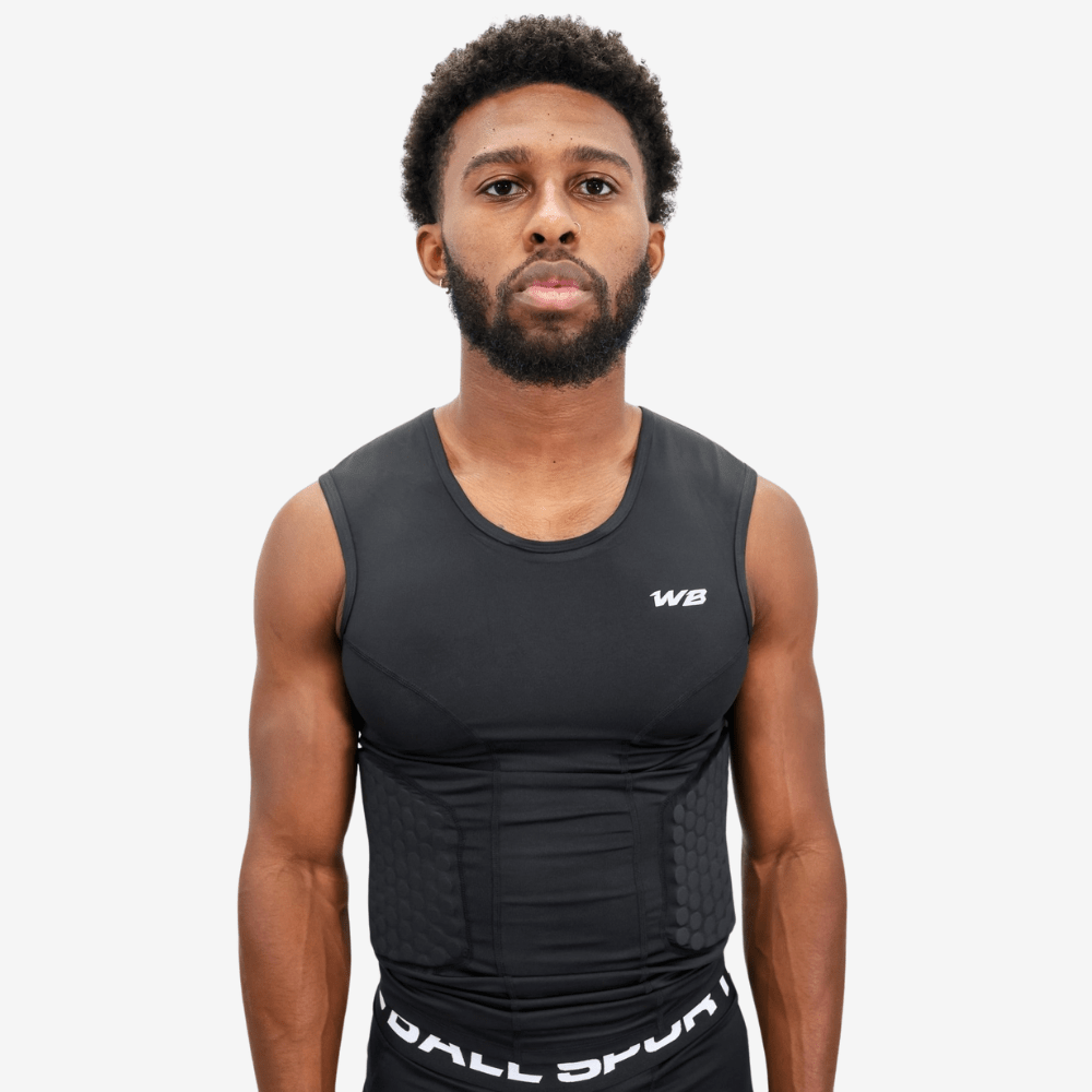 PADDED TANK-TOP (WHITE) – We Ball Sports