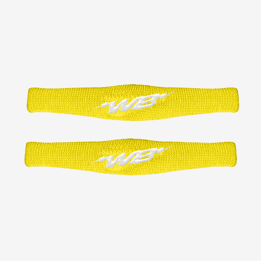 SKINNY BICEP BANDS (2-PACK, YELLOW) - We Ball Sports