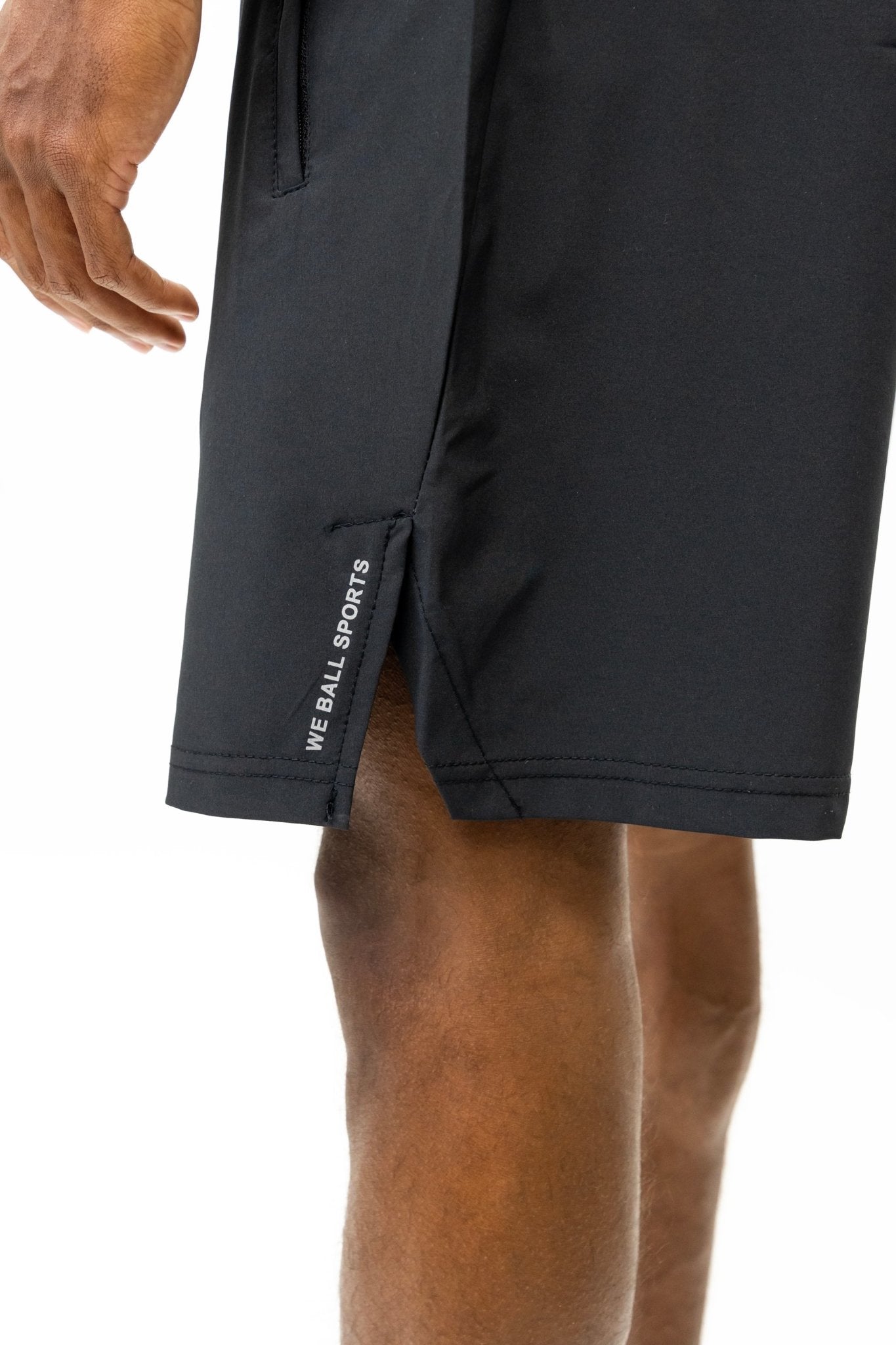 WBS PERFORMANCE 7" SHORTS (BLACK) - We Ball Sports