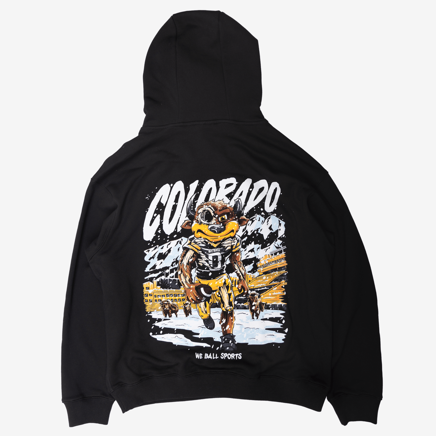 WE BALL SPORTS 'COLORADO' HEAVYWEIGHT HOODIE - We Ball Sports