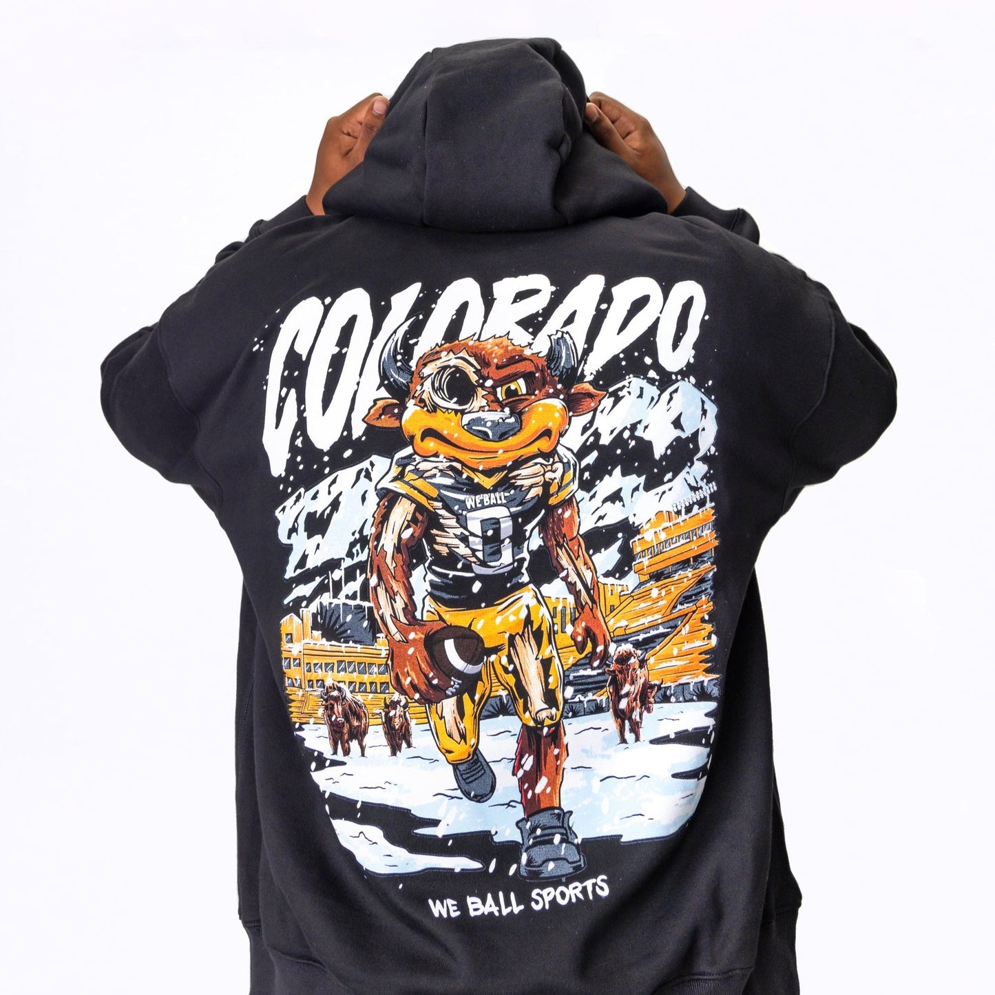 WE BALL SPORTS 'COLORADO' HEAVYWEIGHT HOODIE - We Ball Sports