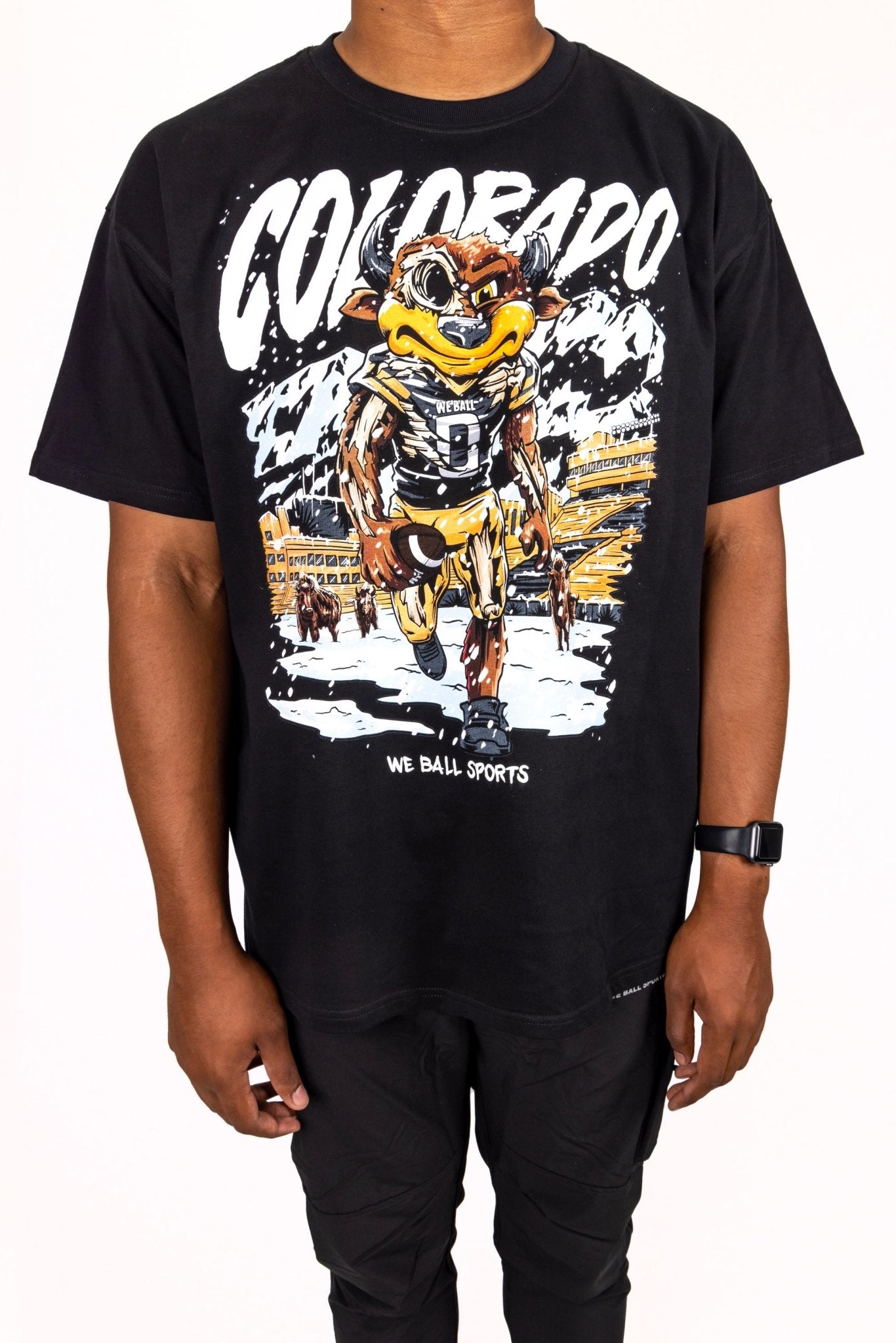 WE BALL SPORTS 'COLORADO' HEAVYWEIGHT TEE - We Ball Sports
