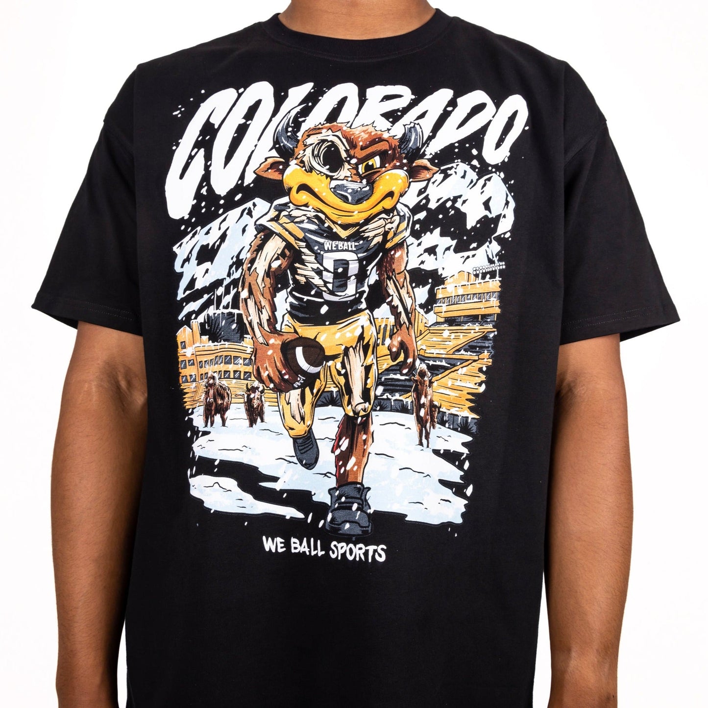 WE BALL SPORTS 'COLORADO' HEAVYWEIGHT TEE - We Ball Sports
