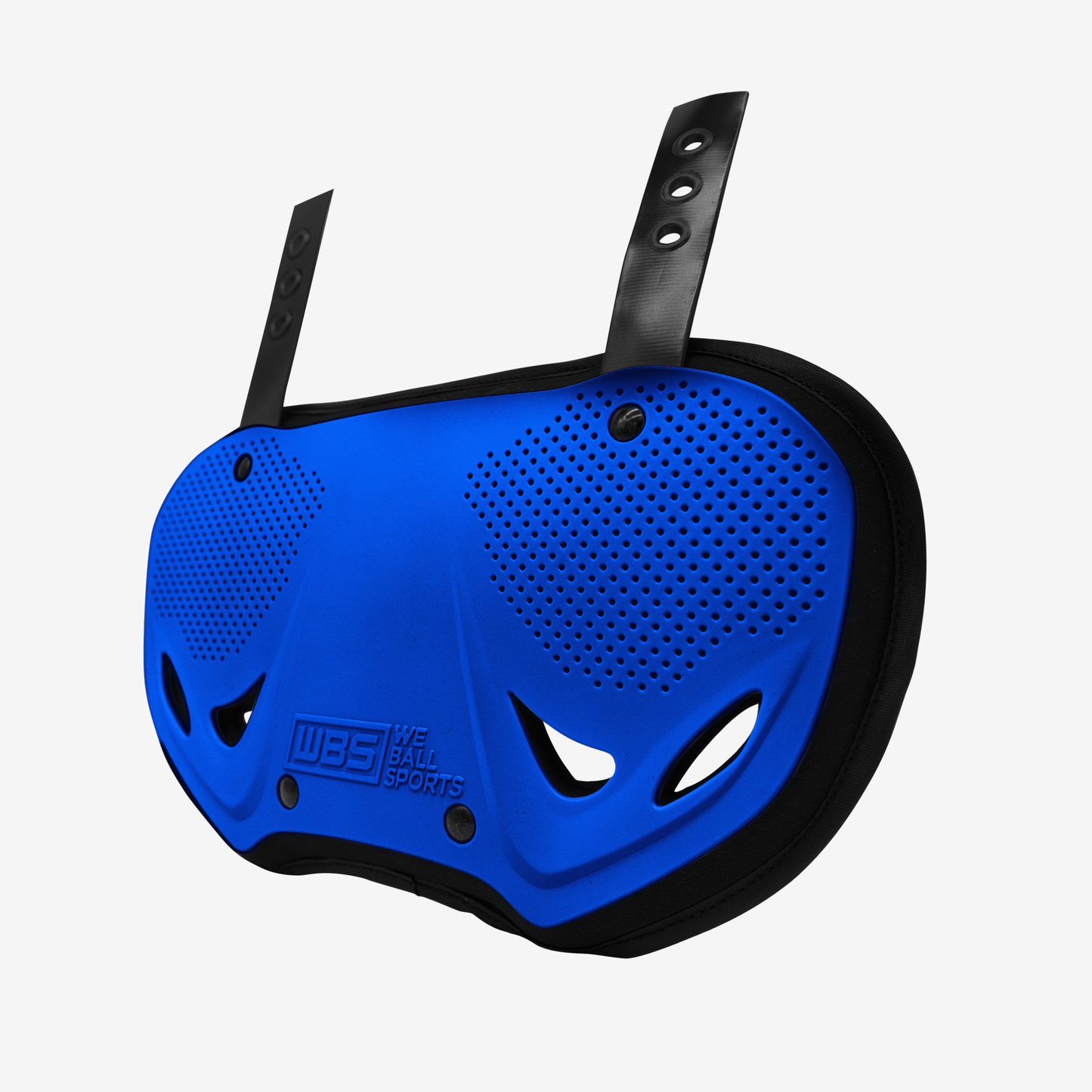 WE BALL SPORTS FOOTBALL BACK PLATE (CHROME BLUE) - We Ball Sports