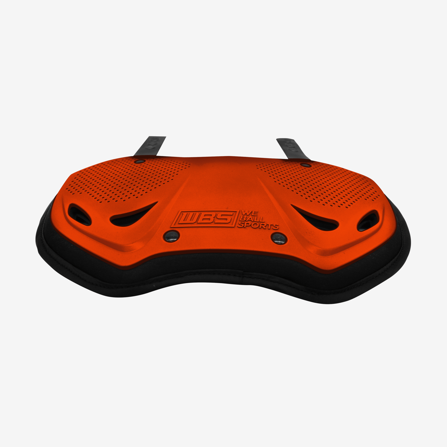 WE BALL SPORTS FOOTBALL BACK PLATE (CHROME ORANGE) - We Ball Sports
