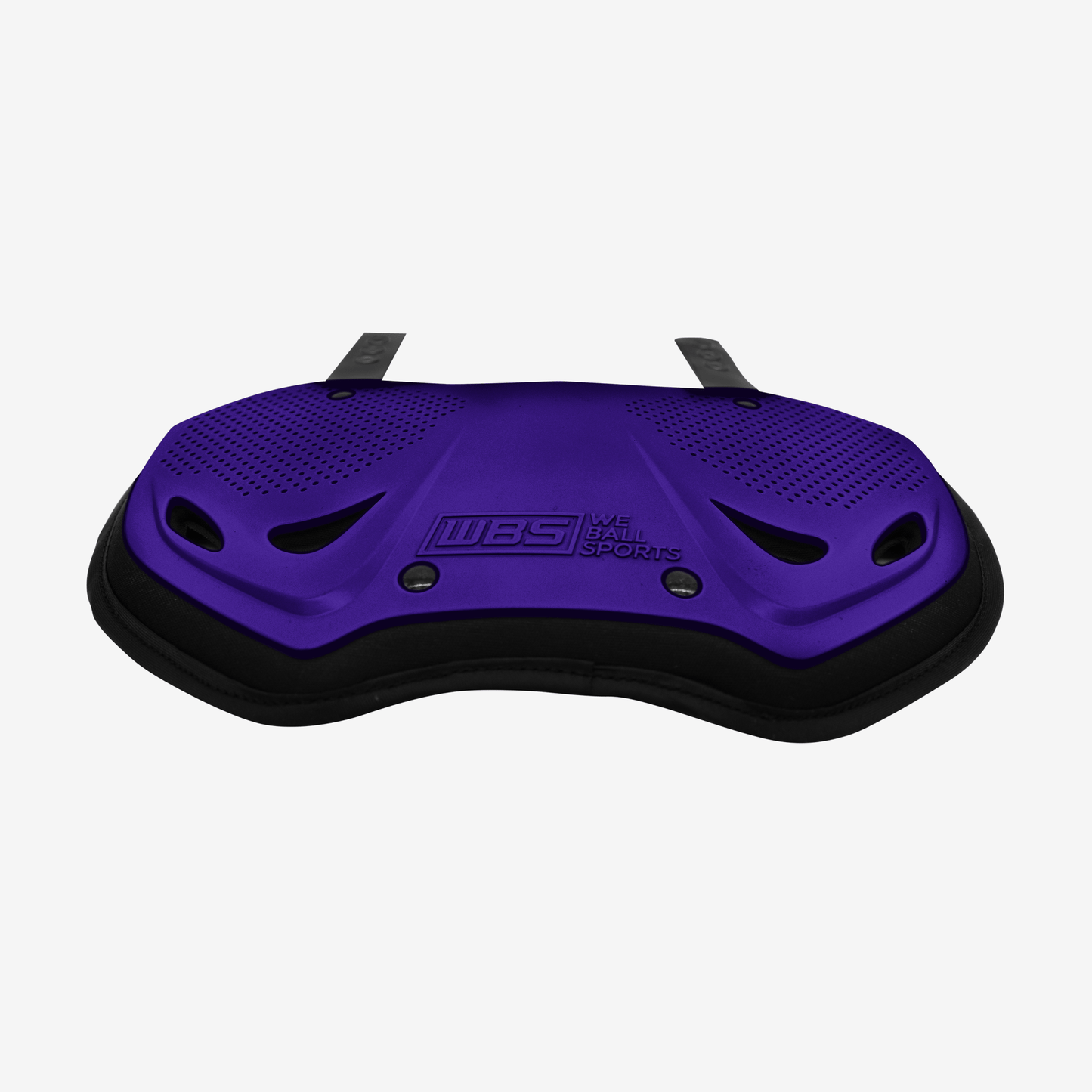 WE BALL SPORTS FOOTBALL BACK PLATE (CHROME PURPLE) - We Ball Sports