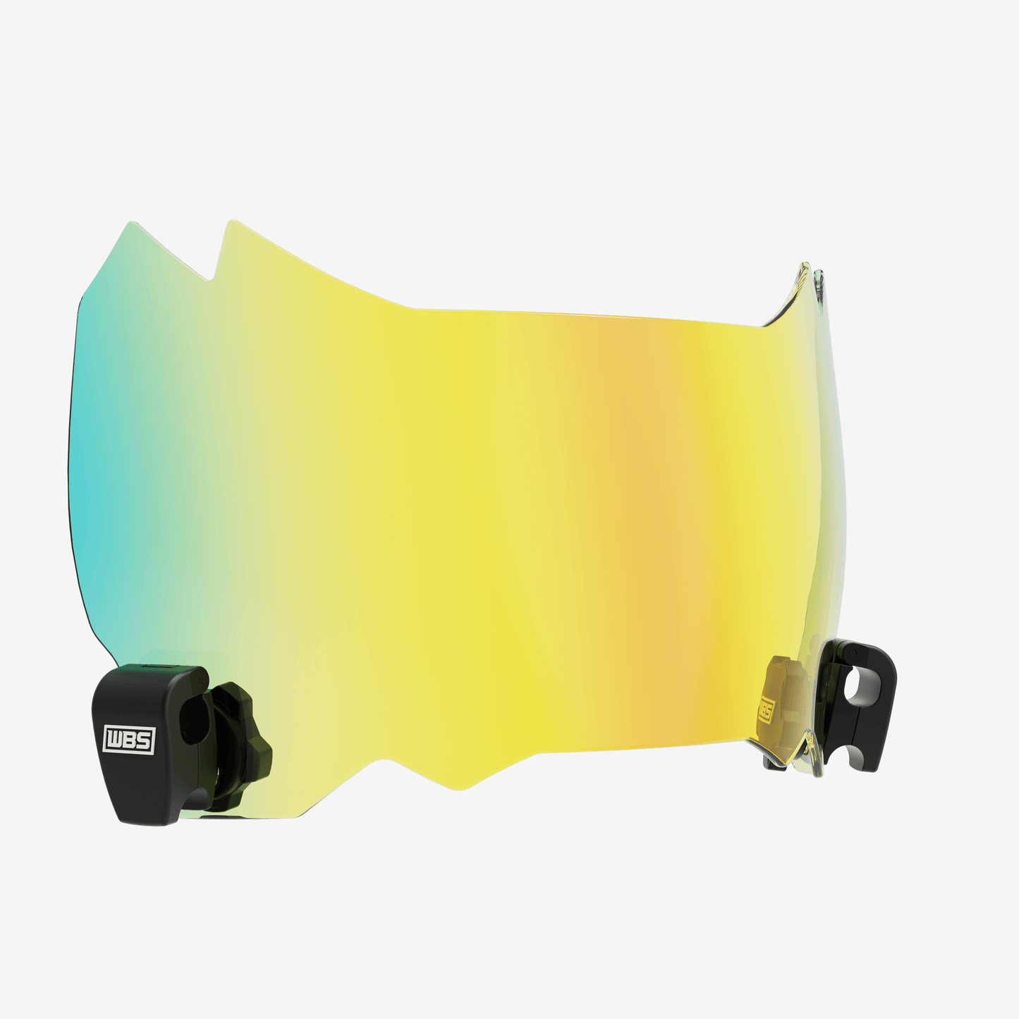 WE BALL SPORTS FOOTBALL VISOR 3.0 (CLEAR GOLD) - We Ball Sports