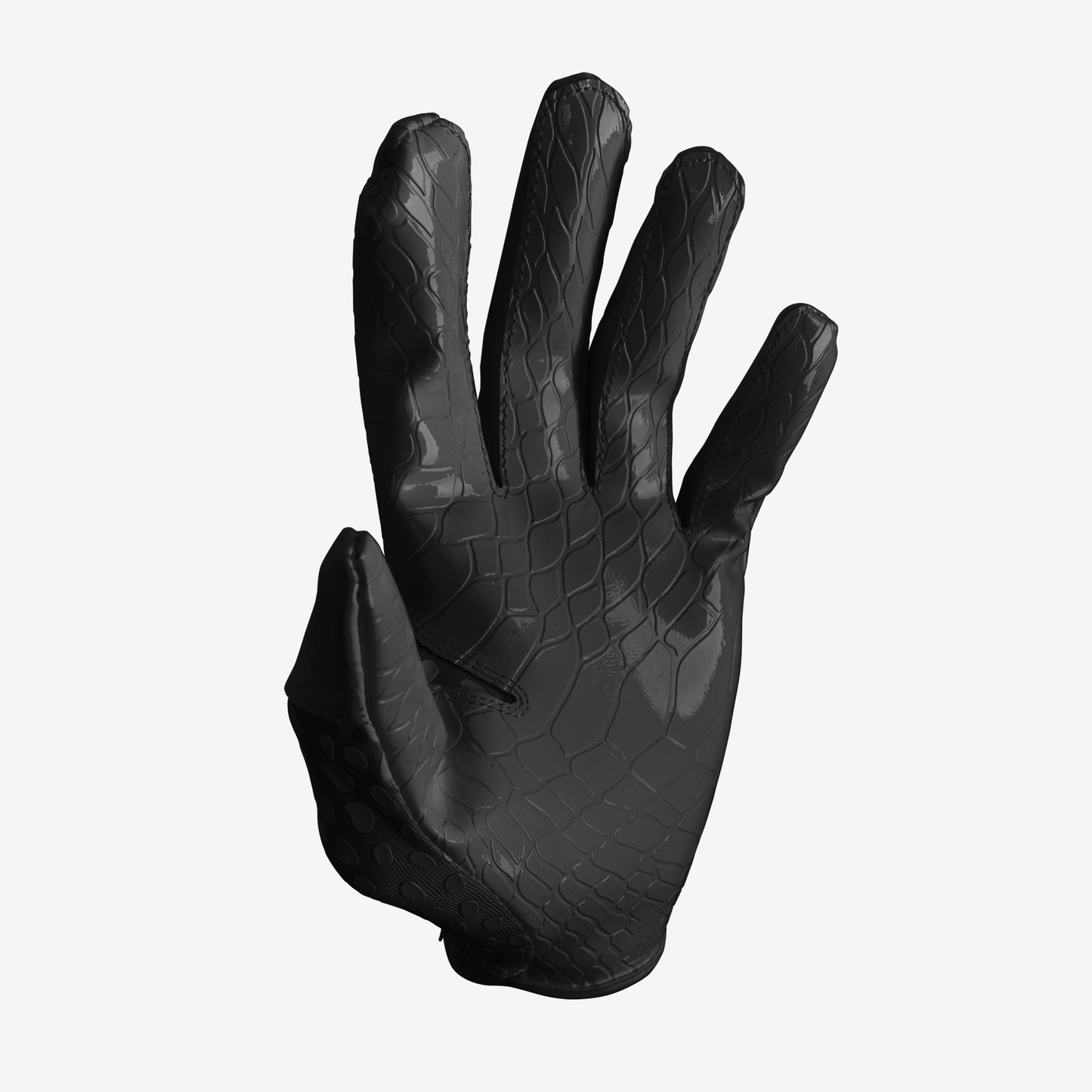 WE BALL SPORTS HYPR-GRIP FOOTBALL GLOVES (BLACK) - We Ball Sports