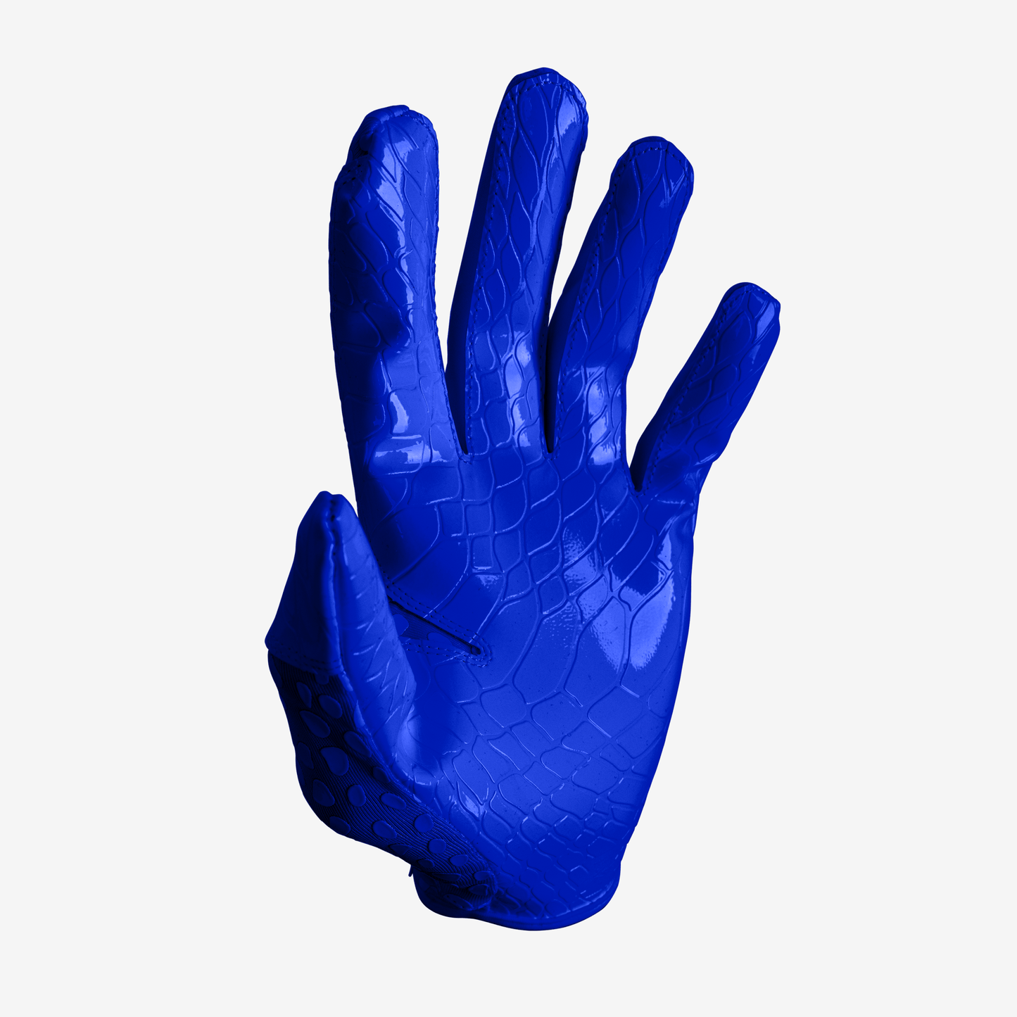 WE BALL SPORTS HYPR-GRIP FOOTBALL GLOVES (BLUE) - We Ball Sports