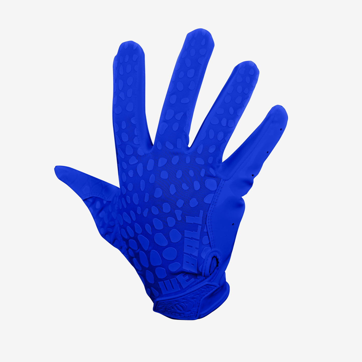 WE BALL SPORTS HYPR-GRIP FOOTBALL GLOVES (BLUE) - We Ball Sports