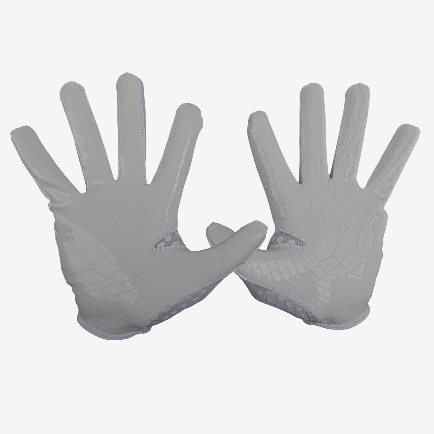 WE BALL SPORTS HYPR-GRIP FOOTBALL GLOVES (DARK GREY) - We Ball Sports