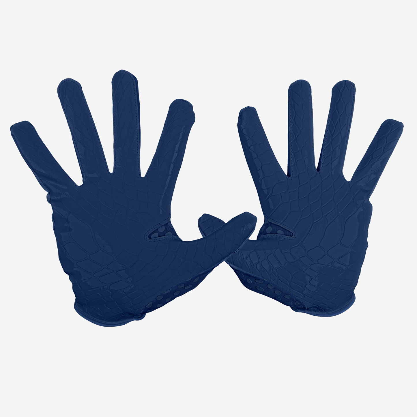 WE BALL SPORTS HYPR-GRIP FOOTBALL GLOVES (NAVY) - We Ball Sports